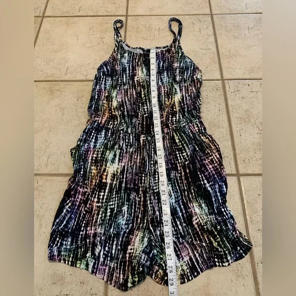 LoveSick Multi-Color Abstract Print Romper - Size 1 - Picture 8 of 8